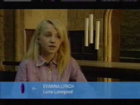 Evanna Lynch (Luna Lovegood) First Interview
