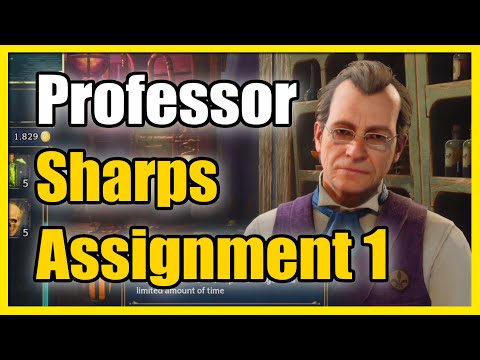 How to Complete Professor Sharp&#039;s Assignment 1 in Hogwarts Legacy (Fast Tutorial)
