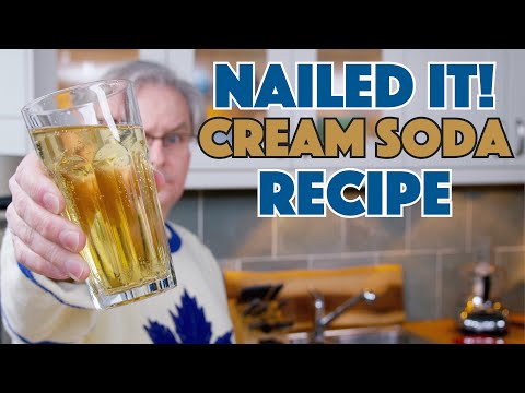 The Best Cream Soda Recipe Version #2 glen and friends cooking