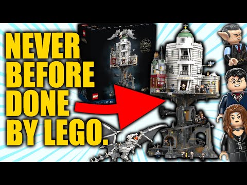 The 2023 LEGO Gringotts is GAME CHANGING