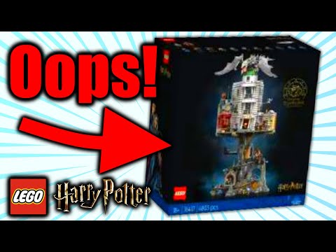 LEGO Harry Potter Gringotts ACCIDENTAL REVEAL!