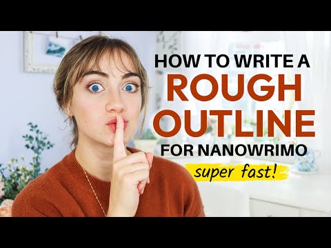 THE SIMPLEST WAY TO OUTLINE YOUR NOVEL (pantser-friendly!)