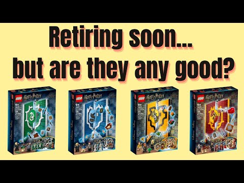 Lego Review: Harry Potter House Banners (Slytherin focused)