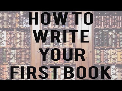 One way to write your first book - The Five step outline