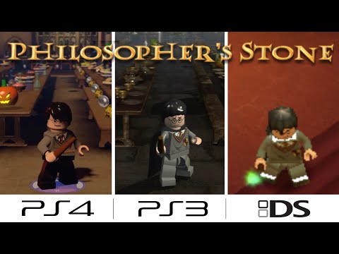 Comparing Every Version of LEGO Harry Potter Part 1: The Philosopher&#039;s Stone | FLANDREW