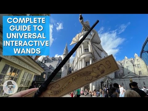 How to Use Interactive Harry Potter World Wands at Universal Orlando