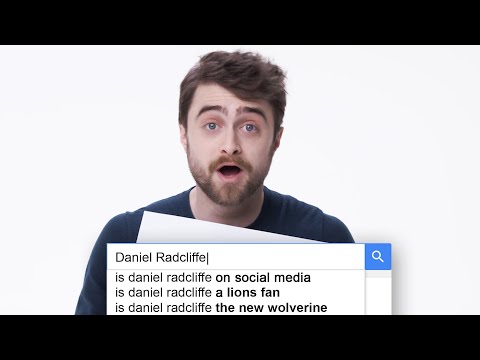 Daniel Radcliffe Answers the Web&#039;s Most Searched Questions | WIRED