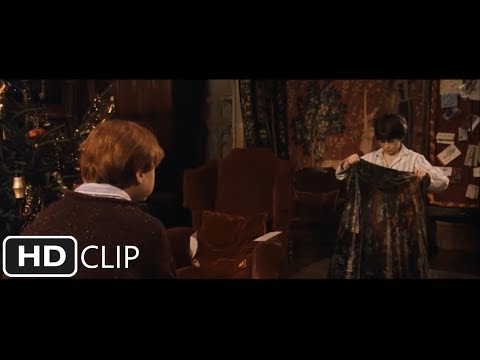 Harry Receives The Invisibility Cloak | Harry Potter and the Sorcerer&#039;s Stone